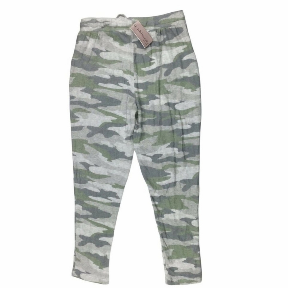 Philosophy Cloud Camo‎ Jogger Pants NWT Small Athleisure Lounge Travel